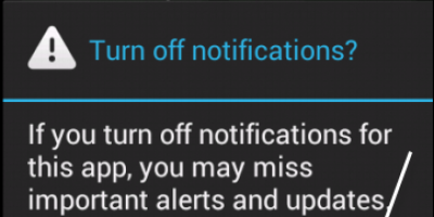 Individuelle notifikations-indstillinger i Android 4.1