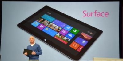 Se eller gense Microsoft Surface eventen