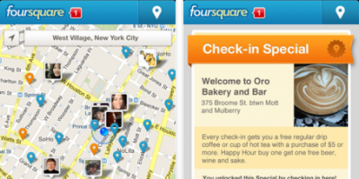 Foursquare relanceres i ny app