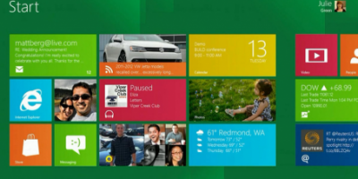 Se nyeste Windows 8-beta i aktion på tablet