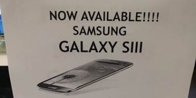 Mulig tyvstart af Samsung Galaxy S III salg
