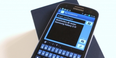 Ordbogsfejl under SMS er fixet i Galaxy S III
