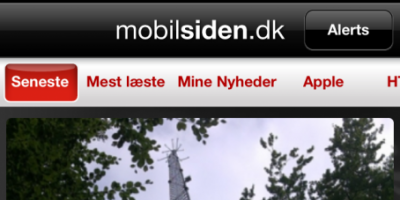 Opdatering er klar til Mobilsiden.dk app