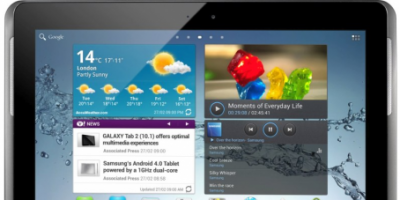 Specifikationer på Samsung Galaxy Tab 2 10,1