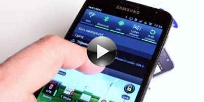 Samsung Galaxy Note – på testblokken – se testen her