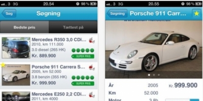 Find en brugt bil med ny app