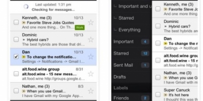 Gmail findes nu som app til iPhone og iPad