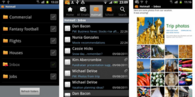 Hotmail findes nu til Android som app