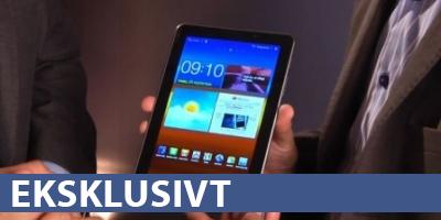 Samsung Galaxy Tab 7.7 – det første kig