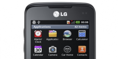 LG Optimus Hub – Android med lang batteritid