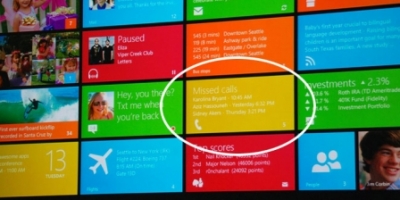 Opkald og sms spottet i Windows 8