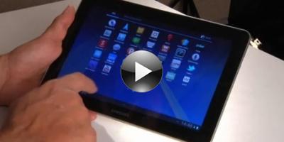 Samsung Galaxy Tab 10.1 – Lækker men langsom (videotest)