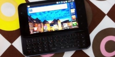 Ny LG-mobil med slide QWERTY-tastatur