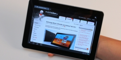 Glæde at spore ved Samsung over salg af Galaxy Tab 10.1