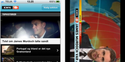 DR Nyheder til iPhone opdateret med live-TV