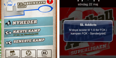 Gratis Superliga applikation til iPhone