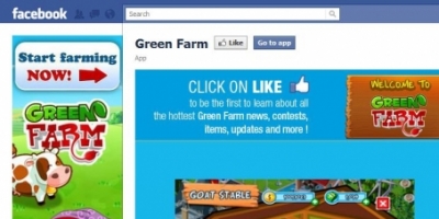 Facebook spillet Green Farm nu også på iPhone og iPad