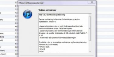 Apple udsender fejlrettelser til iPad og iPhone
