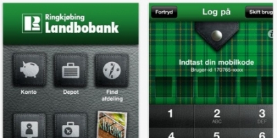 Her er Ringkjøbing Landbobanks mobilbank