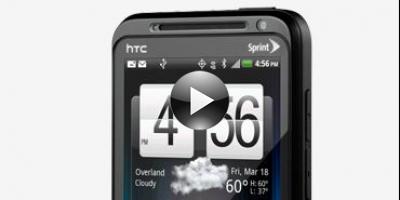 Se video med HTC EVO 3D