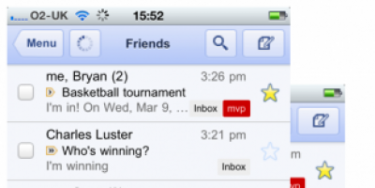Google optimerer Gmail på iPhone