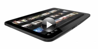Videokig på Motorola Xoom Android 3 tablet