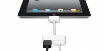 HDMI-adapter virker også med iPhone 4, iPod Touch og iPad