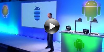 Se Android 3.0 Honeycomb pressemødet her