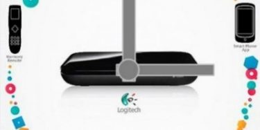 Logitech Google TV boks på stand-by