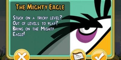 Angry Birds i App Store opdateret med Mighty Eagle