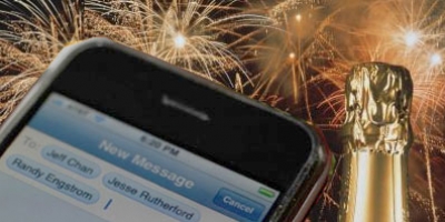Millioner ønskede ‘godt nytår’ på SMS
