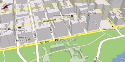 Google Maps 5 bruger mindre data og har 3D kort