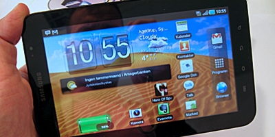 Samsung opjusterer forventningerne til Galaxy Tab