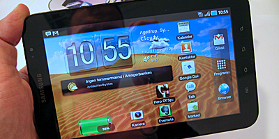 Samsung Galaxy Tab – et angreb mod iPad (produkttest)