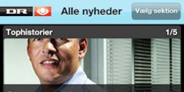 DR lancerer nyheds apps til smartphones