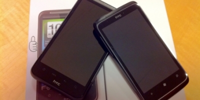 HTC Desire HD og HTC Trophy er landet