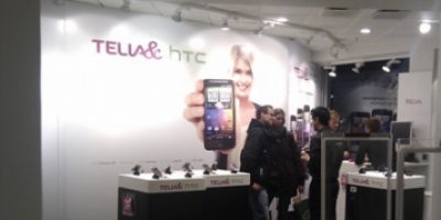 HTC og Telia åbner koncept-butik