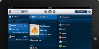 Sonos for iPad er