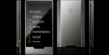 Zune-interface på Android