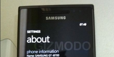 Samsung GT-i8700 med Windows Phone 7