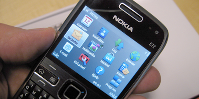 Stor opdatering til Nokia E72