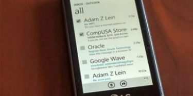 Web-TV: E-mail på Windows Phone 7 i duel