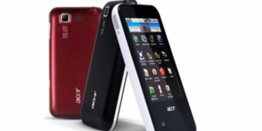 Acer Stream Android telefon nu offentliggjort