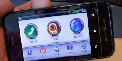 Garmin Asus Nüvifone A10 – både telefon og GPS (mobiltest)