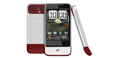 Den røde HTC Legend rammer snart butikkerne
