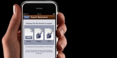 iWork-kontorpakken på vej til iPhone
