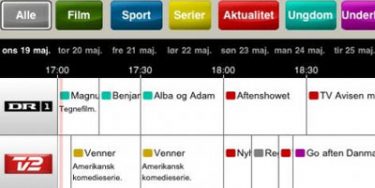 TV-guiden fra TV 2 nu på iPhone