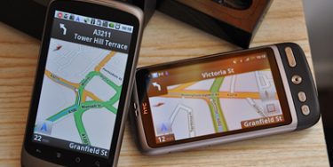 Google udsender gratis navigation i Storbritannien