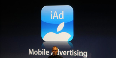 Reklamerne indtager iPhone