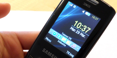 Samsung GT C5130 – holder strøm en hel uge (mobiltest)